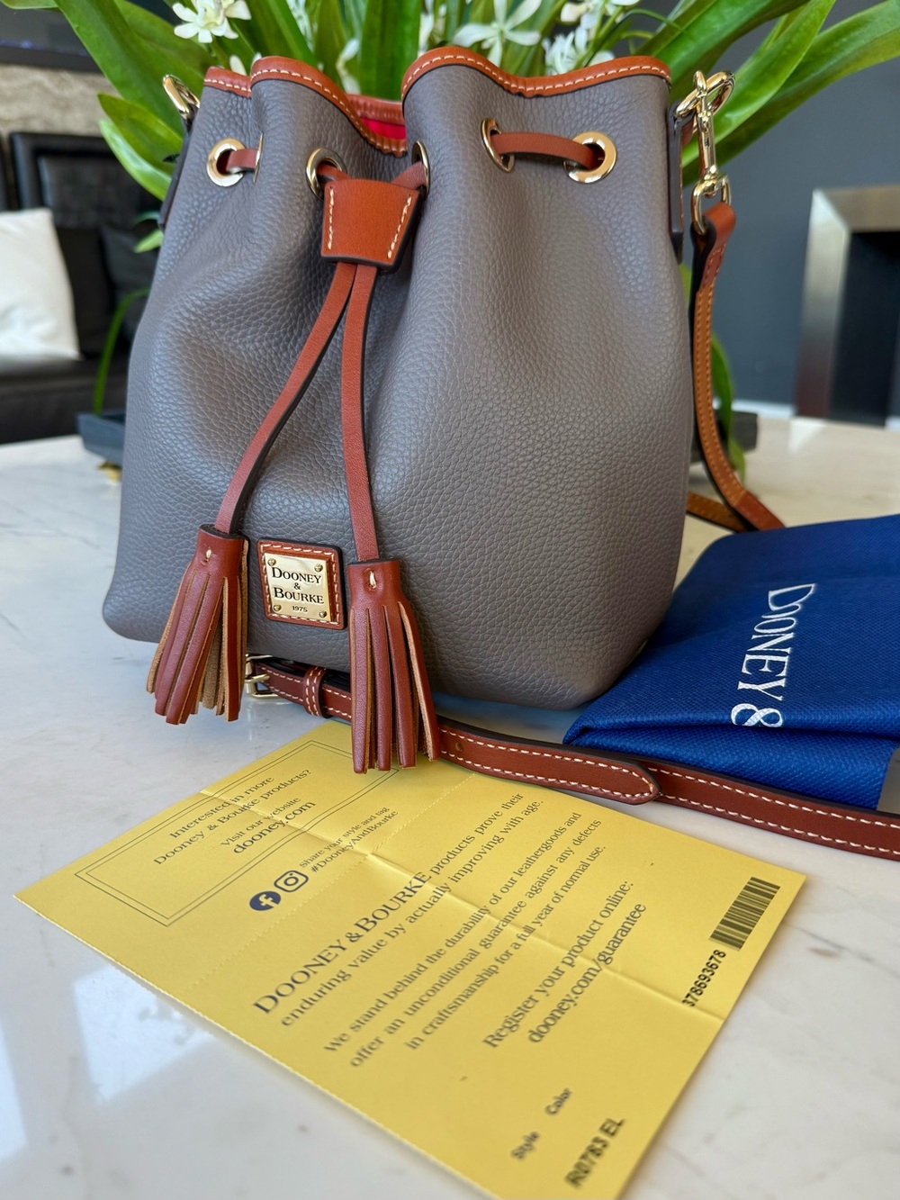 Dooney & Bourke Pebble Grain Aimee Crossbody Leather - Picture 12 of 16